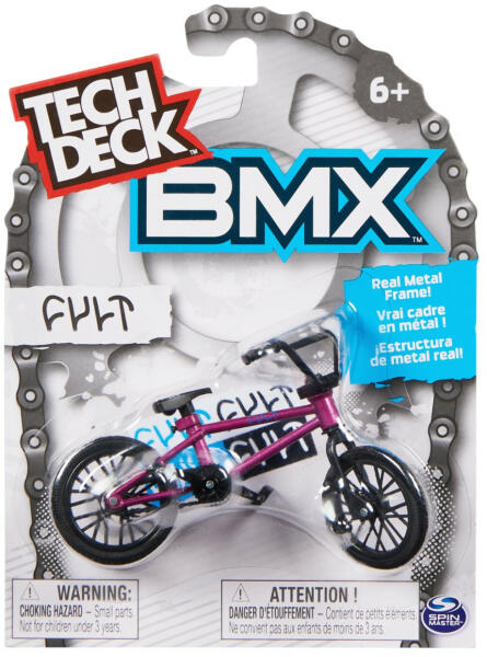 Spin Master Tech Deck Pachet Bicicleta Bmx Fult Roz (6028602_20140824) -  drool (Masinute) - Preturi