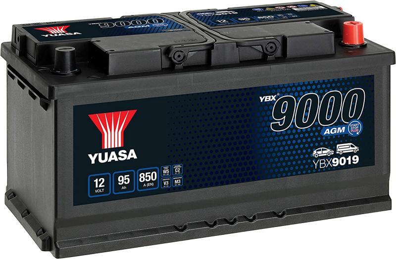 95Ah 850A right+ (YBX9019)