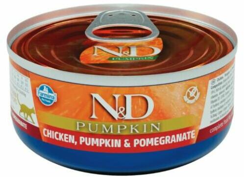 Pumpkin chicken & pomegranate 70 g