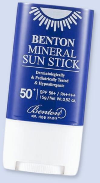 Vásárlás: Benton Cosmetic Mineral Sun Stick fényvédő stift SPF 50+ 15g  Naptej, napolaj árak összehasonlítása, Mineral Sun Stick fényvédő stift SPF  50 15 g boltok
