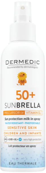 Sunbrella Baby napfényvédő tej spray gyermekeknek SPF 50+ 150ml