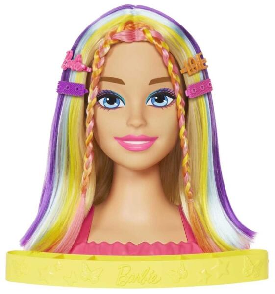 Barbie Barbie, Totally Hair, cap de papusa pentru coafat (Papusa) - Preturi