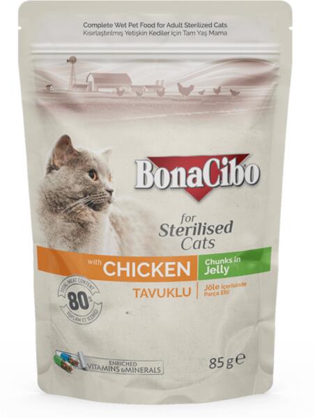 Sterilised chicken in jelly 85 g