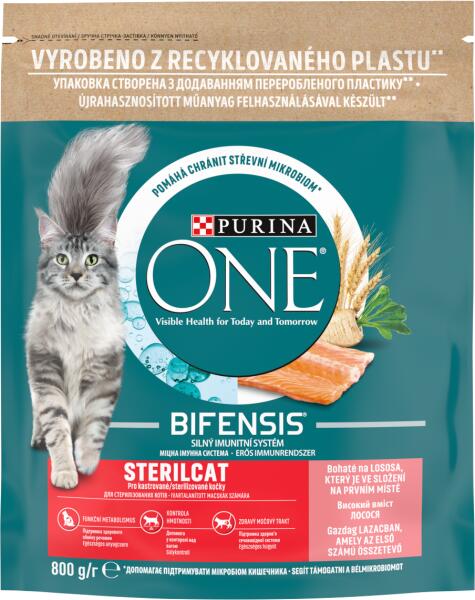 Bifensis Sterilcat salmon & grain 800 g