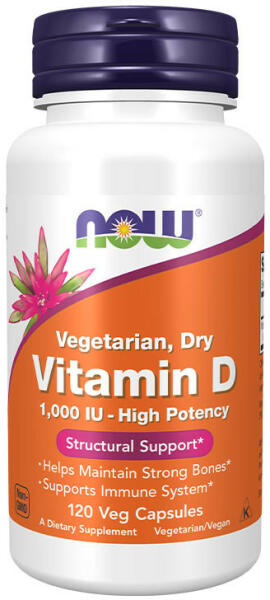 Vásárlás: NOW D-vitamin 1000NE kapszula 120 db Táplálékkiegészítő árak ...