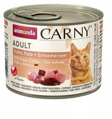 Carny Adult chicken, turkey & duck hearts 200 g