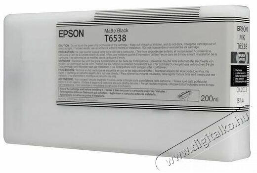 Epson T653800 Matt Fekete Nyomtató Patron PRO4900 vásárlás, olcsó Epson  Toner, festékpatron, festékszalag árak, Epson T653800 Matt Fekete Nyomtató  Patron PRO4900 boltok