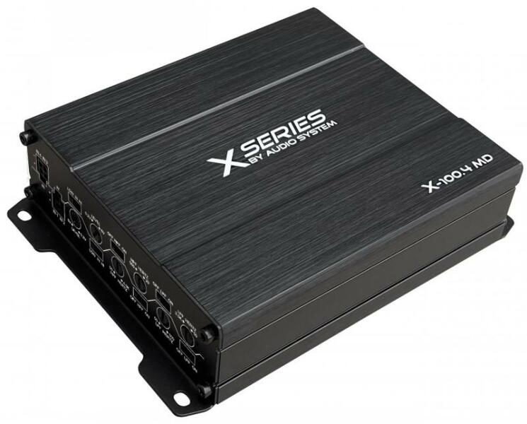 Audio Systems Amplificator digital de mare putere SERIA X-ION-MICRO cu 4  canale cu tehnologie SMD 4x 100 (150) WRMS at 4(2) Ohm CarStore Technology  (Accesorii şi componente HiFi auto) - Preturi