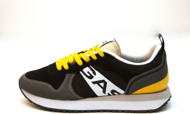 Vásárlás: Gas GAM313401 Férfi fekete-sárga sportcipő Férfi cipő árak  összehasonlítása, GAM 313401 Férfi fekete sárga sportcipő boltok