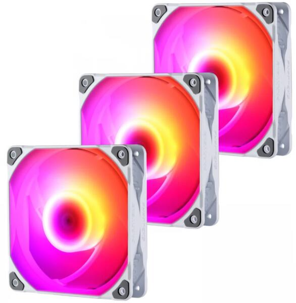 M25 D-RGB PWM 120mm White 3-pack