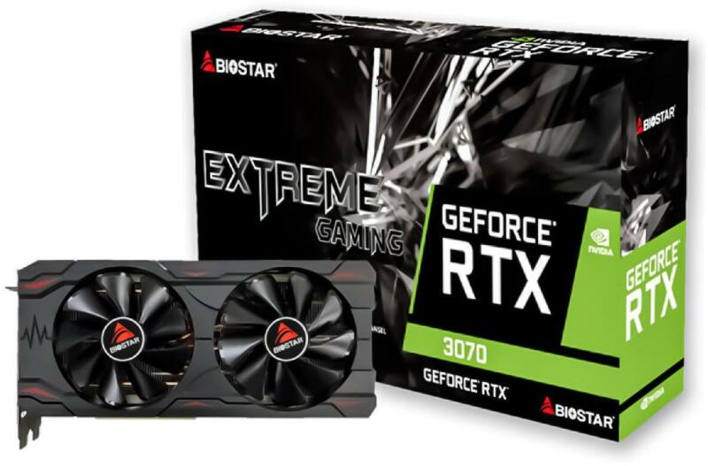 BIOSTAR GeForce RTX 3070 EXTREME GAMING 8GB GDDR6 (VN3706RM82