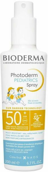 Vásárlás: BIODERMA Photoderm Pediatrics Spray SPF 50+ 200ml Naptej, napolaj  árak összehasonlítása, Photoderm Pediatrics Spray SPF 50 200 ml boltok