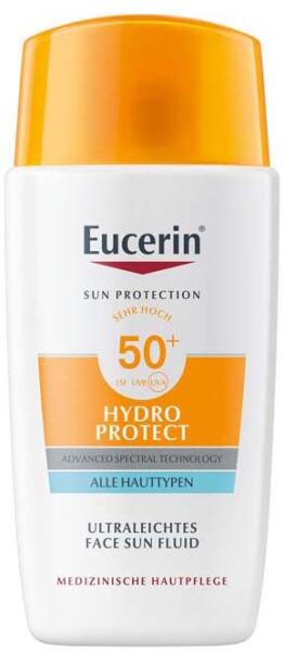 Sun Hydro-Protect ultra könnyű napozó fluid arcra SPF 50+ 50ml