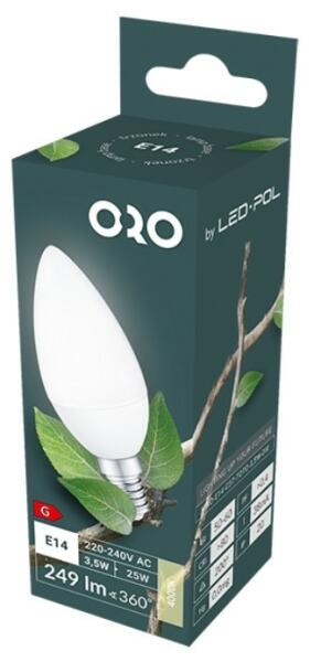 Oro-e14-c37-toto-3, 5w-dw Fényforrás (oro03069) (oro03069)