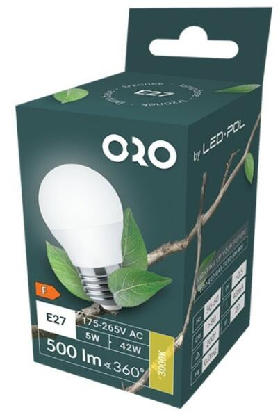 Oro-e27-g45-toto-5w-ww Fényforrás (oro04171) (oro04171)