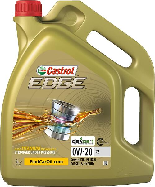 Castrol Edge Dexos 1 Gen 2 C5 0W-20 5 l (Ulei motor) - Preturi