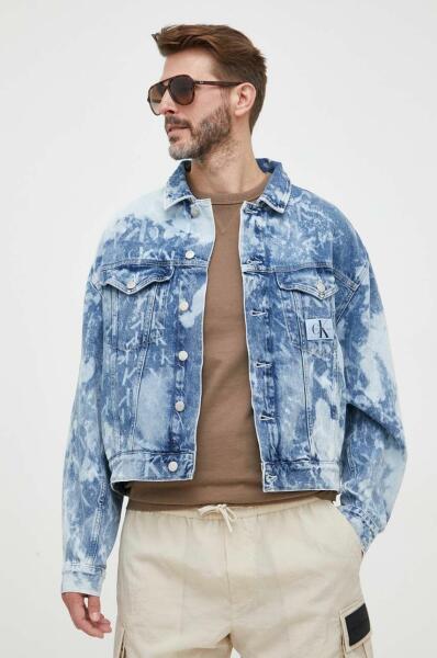 Vásárlás: Calvin Klein Jeans farmerdzseki férfi, átmeneti, oversize - kék  XL - answear - 58 990 Ft Férfi dzseki árak összehasonlítása, farmerdzseki  férfi átmeneti oversize kék XL answear 58 990 Ft boltok