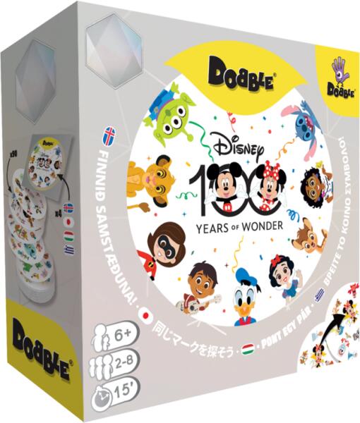 Vásárlás: Asmodee Dobble Disney - 100. évfordulós kiadás Társasjáték árak  összehasonlítása, Dobble Disney 100 évfordulós kiadás boltok