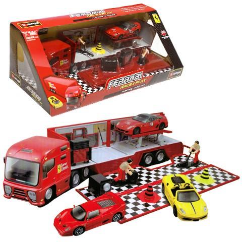 Vásárlás: Bburago Ferrari Race & Play kamion szett 1:43 Játékautó és jármű  árak összehasonlítása, Ferrari Race Play kamion szett 1 43 boltok