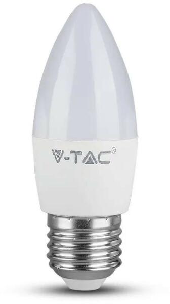 Vásárlás: V-TAC LED lámpa E27 C37 4.5W 200° 6500K gyertya - 2143441 - b-led  LED izzó árak összehasonlítása, LED lámpa E 27 C 37 4 5 W 200 6500 K  gyertya 2143441 b led boltok
