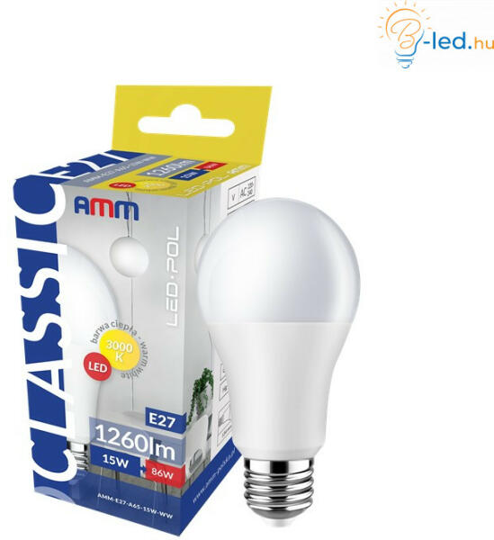 Vásárlás: AMM LED lámpa E27 A65 15W 240° 6500K gömb - AMM04057 Izzó árak  összehasonlítása, LED lámpa E 27 A 65 15 W 240 6500 K gömb AMM 04057 boltok