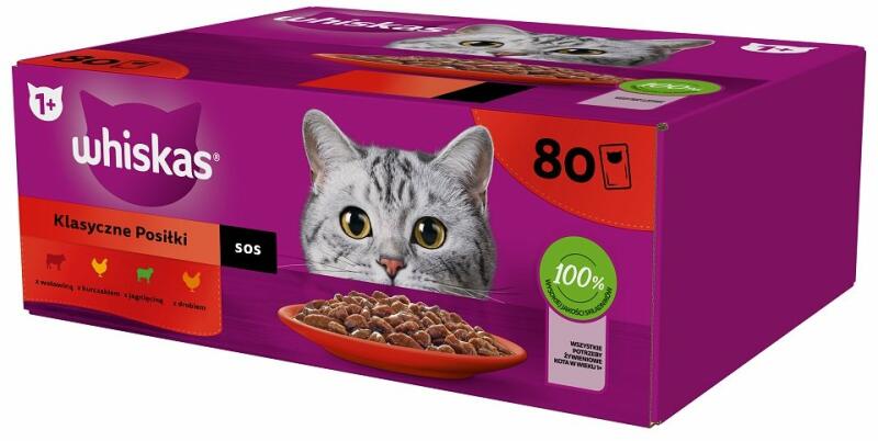 Adult Classic Meals in sauce 80x85 g