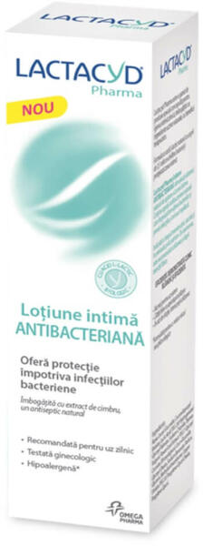 PERRIGO Lotiune intima antibacteriana Lactacyd, 250 ml, Perrigo (Igiena  intima femei) - Preturi