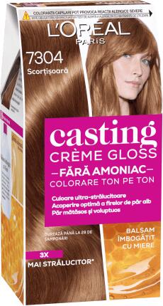 L'Oréal CASTING CREME GLOSS Vopsea păr 7.304 scorţişoară, 1 buc (Vopsea de  par) - Preturi
