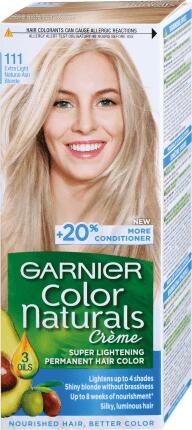 Garnier Vopsea de păr permanentă 111 blond deschis cenuşiu, 1 buc (Vopsea  de par) - Preturi