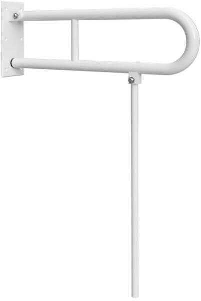 Help felhajtható kapaszkodó 61 cm, U-típus támasztékkal, fehér XH521W (XH521W)
