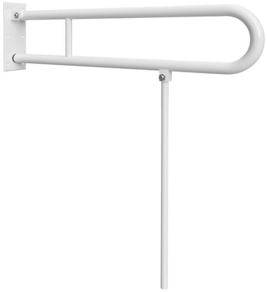 Help felhajtható kapaszkodó 83 cm, U-típus támasztékkal, fehér XH523W (XH523W)