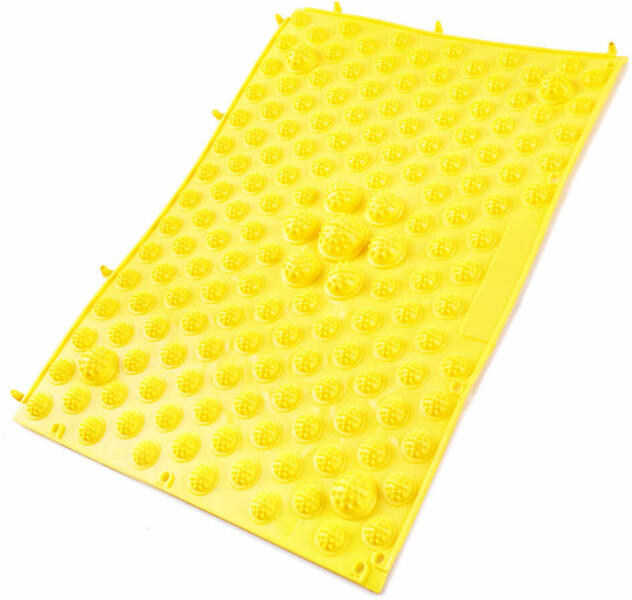 Érzéki masszázs korrekciós szőnyeg sárga (KX6356_3) masszírozó vásárlás,  Masszírozó bolt árak, masszírozó akciók