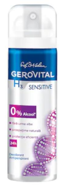 Farmec Sensitive GEROVITAL H3 CLASSIC deo spray 150 ml (Deodorant) - Preturi