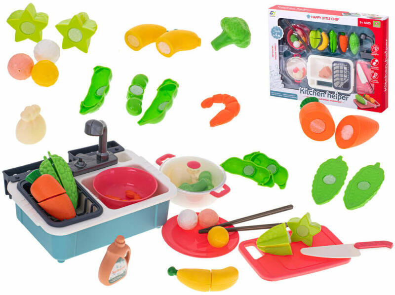 Vásárlás: Játék mosogató kiegészítőkkel (KX5282) Gyermek konyha árak  összehasonlítása, Játék mosogató kiegészítőkkel KX 5282 boltok