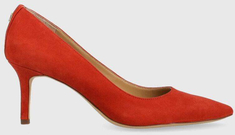 Vásárlás: Lauren Ralph Lauren velúr magassarkú cipő Lanette piros,  802709652009 - piros Női 40 Női magassarkú cipő árak összehasonlítása,  velúr magassarkú cipő Lanette piros 802709652009 piros Női 40 boltok