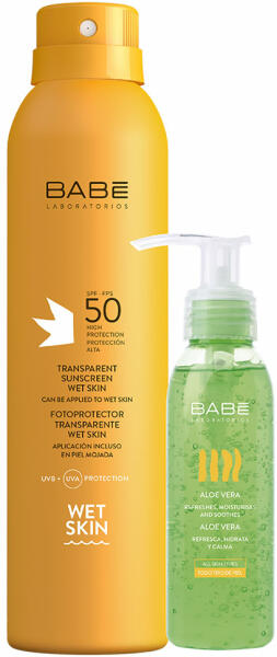 Áttetsző fényvédő spray SPF 50+ 200ml