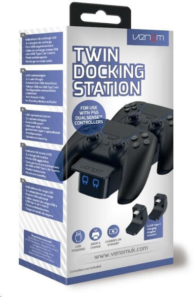 Twin Docking Station for PS5 black (VS5007)