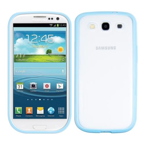 Infrared Separate cure kwmobile Husa pentru Samsung Galaxy S3, Silicon, Albastru, 11178.04  (4250612577612) (Husa telefon mobil) - Preturi