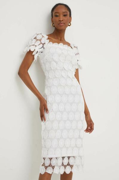 Vásárlás: ANSWEAR ruha fehér, mini, testhezálló - fehér S Női ruha árak  összehasonlítása, ruha fehér mini testhezálló fehér S boltok