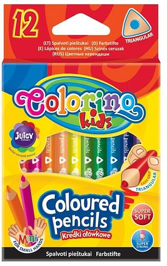 Vásárlás: Colorino Háromszögletű JUMBO színes ceruza készlet, rövid, 12  szín Ceruza árak összehasonlítása, Háromszögletű JUMBO színes ceruza  készlet rövid 12 szín boltok