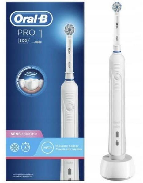 Oral-B PRO 1 500 Sensi elektromos fogkefe vásárlás, olcsó Oral-B PRO 1 500  Sensi elektromos fogkefe árak, akciók