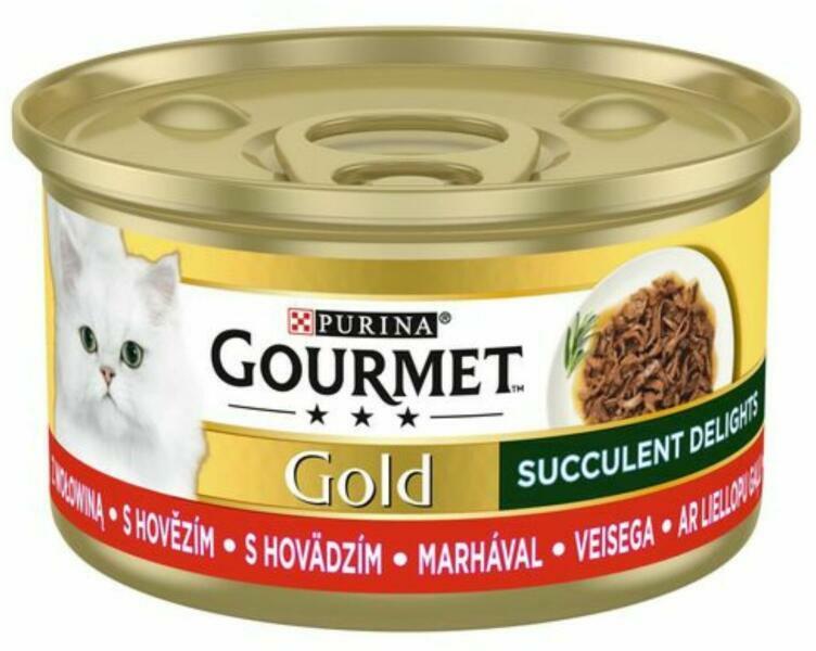 Gold Succulent Delights beef 85 g