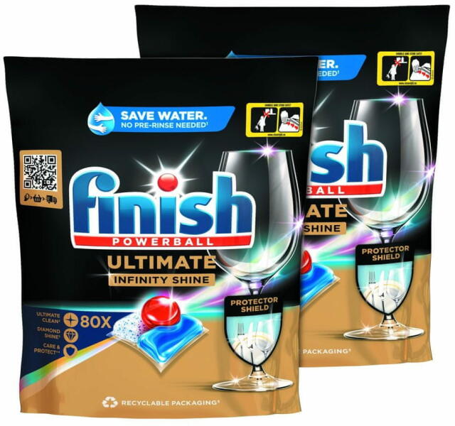 Vásárlás Finish Quantum Infinity Shine mosogatógép kapszula (160db