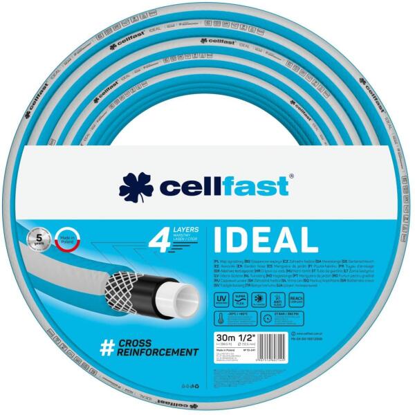 Vásárlás: Cellfast IDEAL 4 rétegű locsolótömlő 1″ 20m (10-271) -  locsolotomlobolt Locsolótömlő árak összehasonlítása, IDEAL 4 rétegű  locsolótömlő 1 20 m 10 271 locsolotomlobolt boltok