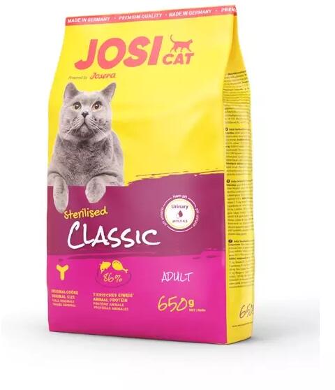 JosiCat Sterilised Classic 650 g