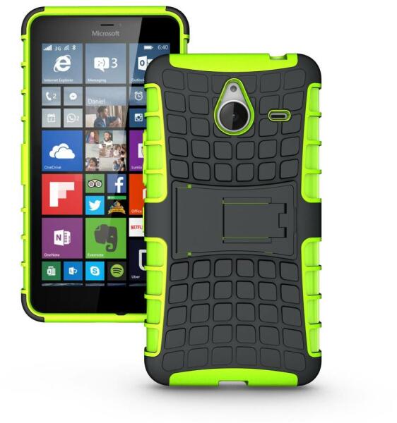 Husa OEM Tetron Microsoft Lumia 640 XL Green (9145576277379) (Husa telefon  mobil) - Preturi