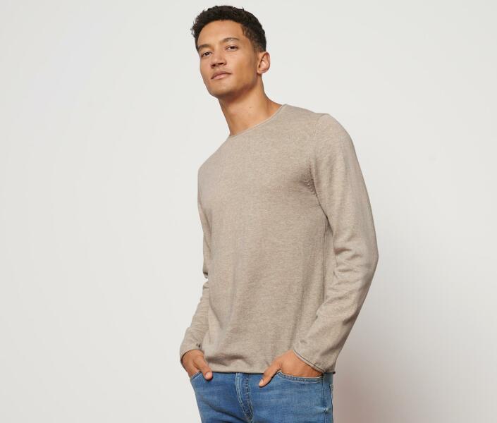 Vásárlás: Tchibo Férfi finomkötésű pulóver, bézs Bézs XXL Férfi pulóver  árak összehasonlítása, Férfi finomkötésű pulóver bézs Bézs XXL boltok