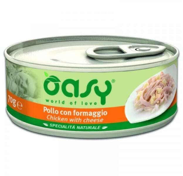 Chicken & cheese tin 70 g
