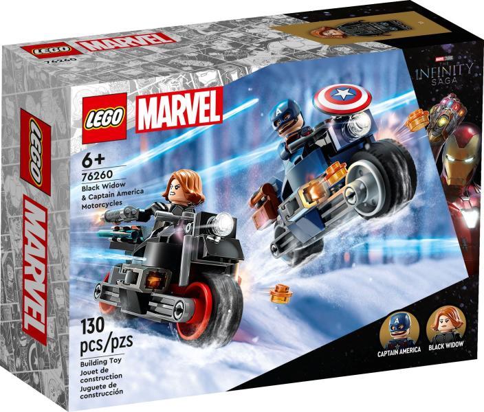 Vásárlás: LEGO® Marvel - Fekete Özvegy és Amerika Kapitány motorkerékpárok ( 76260) LEGO árak összehasonlítása, Marvel Fekete Özvegy és Amerika Kapitány  motorkerékpárok 76260 boltok