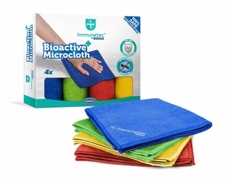 Microcloth Vásárlás: Bonus Immunetec Bioactive Microcloth antimikrobiális ...